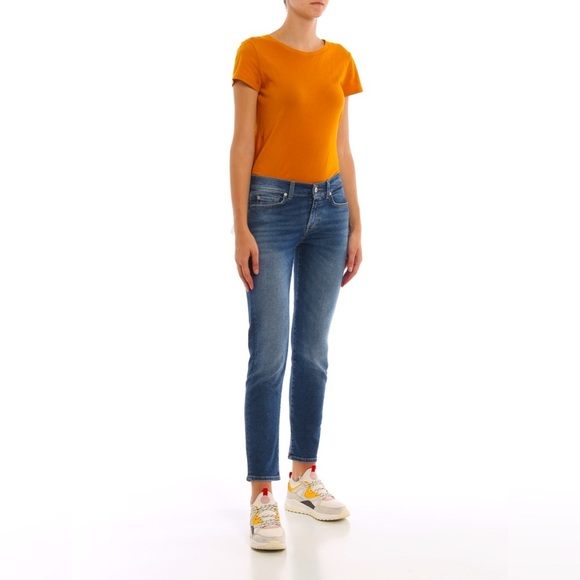 7 For All Mankind Girls Roxanne Jeans 12 - Picture 6 of 9